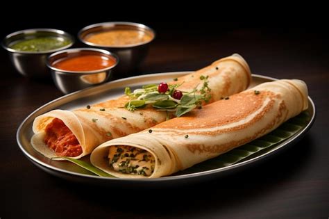  Le Masala Dosa: Un Délice Croustillant aux Aromes Sublimes d'Épices Indiennes!