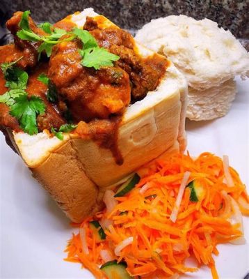  Bunny Chow, Un Fusion Piquante de Curry Indienne et d'Artisanat Local Sud-Africain !